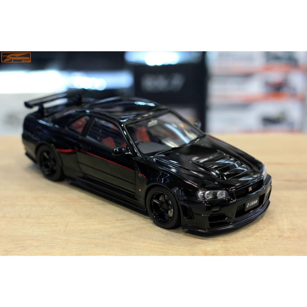 AUTOart Nissan Skyline Nismo R34 GT-R Z-tune Black Pearl