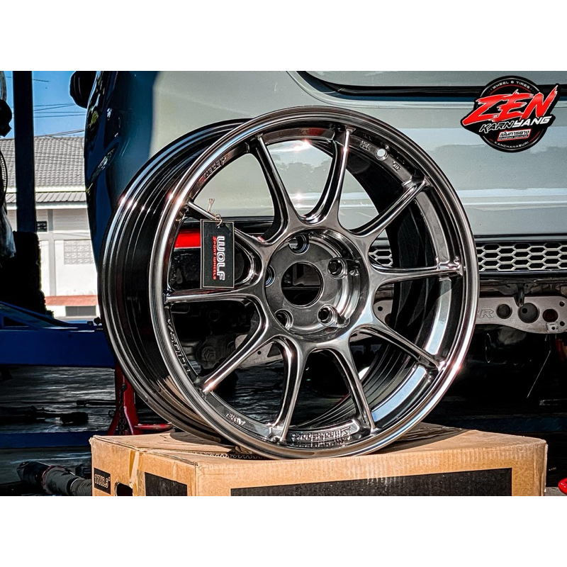 ล้อแม็กซ์ TC105X ขอบ 17“ PCD 5/113,  5/114.3 , 5/112 กว้าง 8.5 สี HB