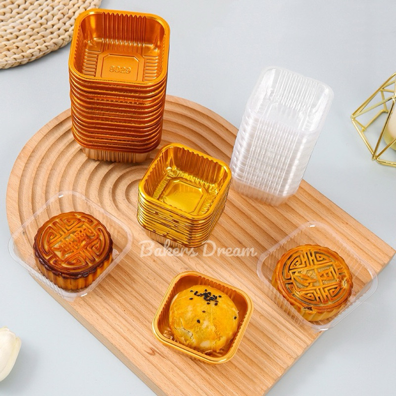 ถาดใส่ขนม ถาดรองขนม แพคละ 95-100 ใบ