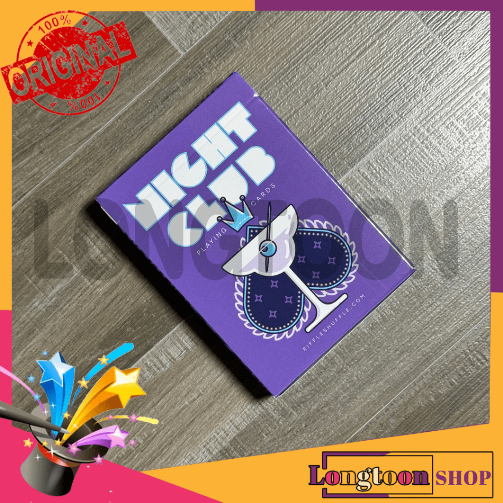 อุปกรณ์มายากล Night Club Playing Cards