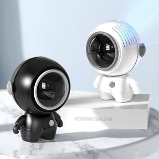 ✨New✨พัดลมคล้องคอ พัดลมพกพา รูปทรงนักบินอวกาศ ชาร์จ USB พลัง…