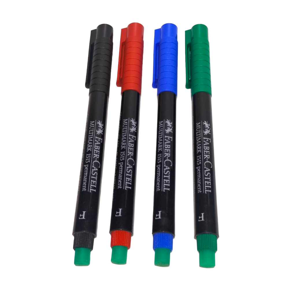 ปากกาเขียนแผ่นใส Faber Castell (ราคาต่อ 1 ด้าม)