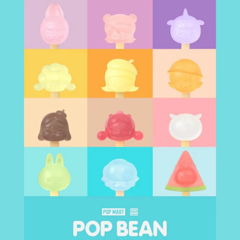 พร้อมส่ง ระบุตัวละคร - POP MART POP BEAN MINI ICE POP SERIES