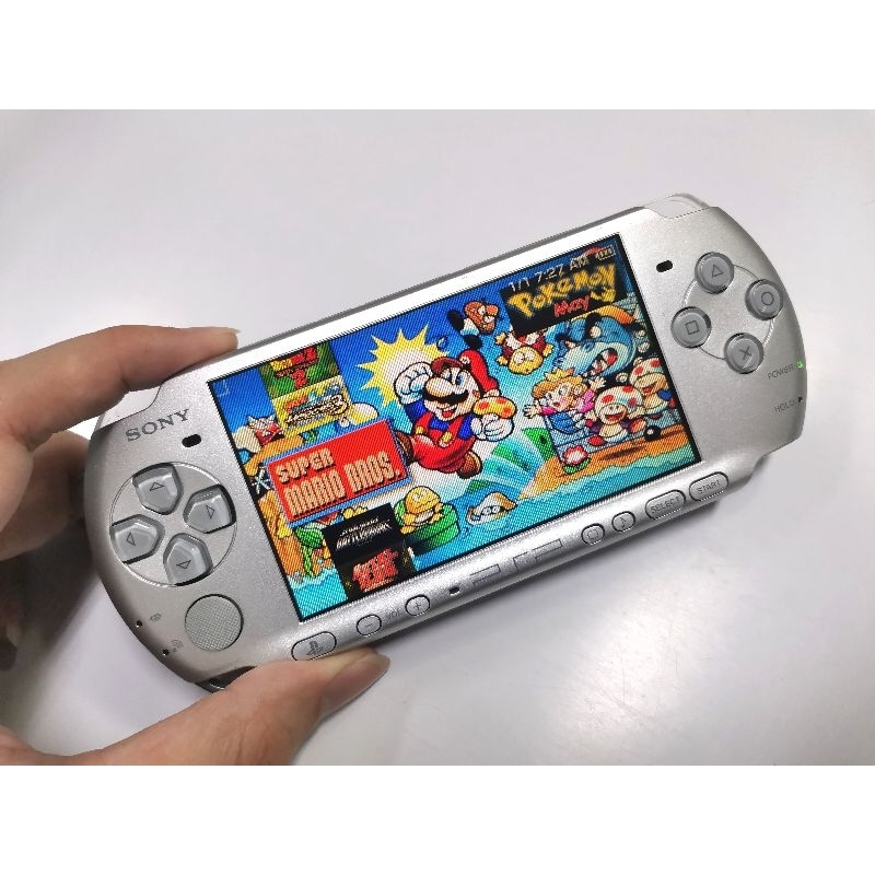 PSP 3000​ มือสอง แปลงแล้ว พร้อมเล่น ลงเกมฟรี มี efootball ​2024​ update​