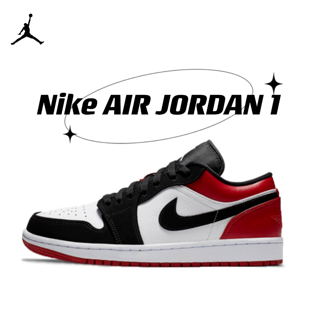AJ Nike Air NIKE AIR JORDAN 1 LOW OG BLACK TOE