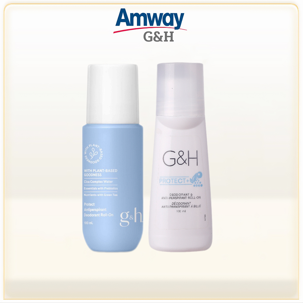 โรลออน G&H Amway ลูกกลิ้ง ระงับเหงื่อและกลิ่นกาย (100มล.) ฉลากไทย