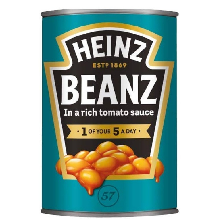 Heinz Baked Beans Into ไฮนซ์ ถั่วอบอินทู 415g.