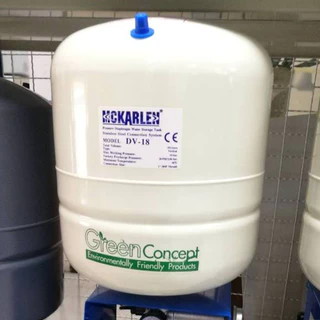Mckarlen ถังแรงดันไดอะแฟรม ขนาด 18 ลิตร รุ่น DV- 18 ( Pressure Diaphragm Tank ) ถังแรงดัน ปั๊มอัตโนมัติ