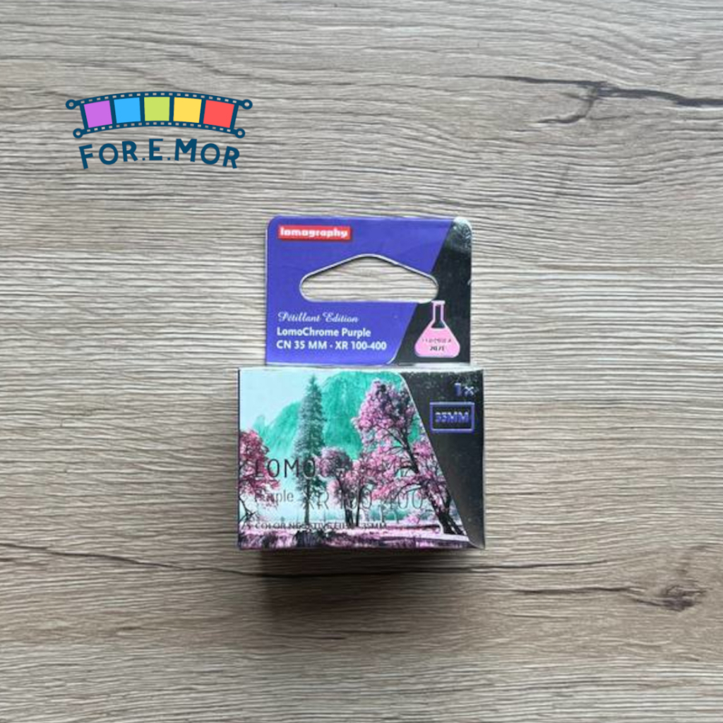 LomoChrome Purple  Petillant Film  135-36 lomo ม่วง Lomography ฟิล์มสี