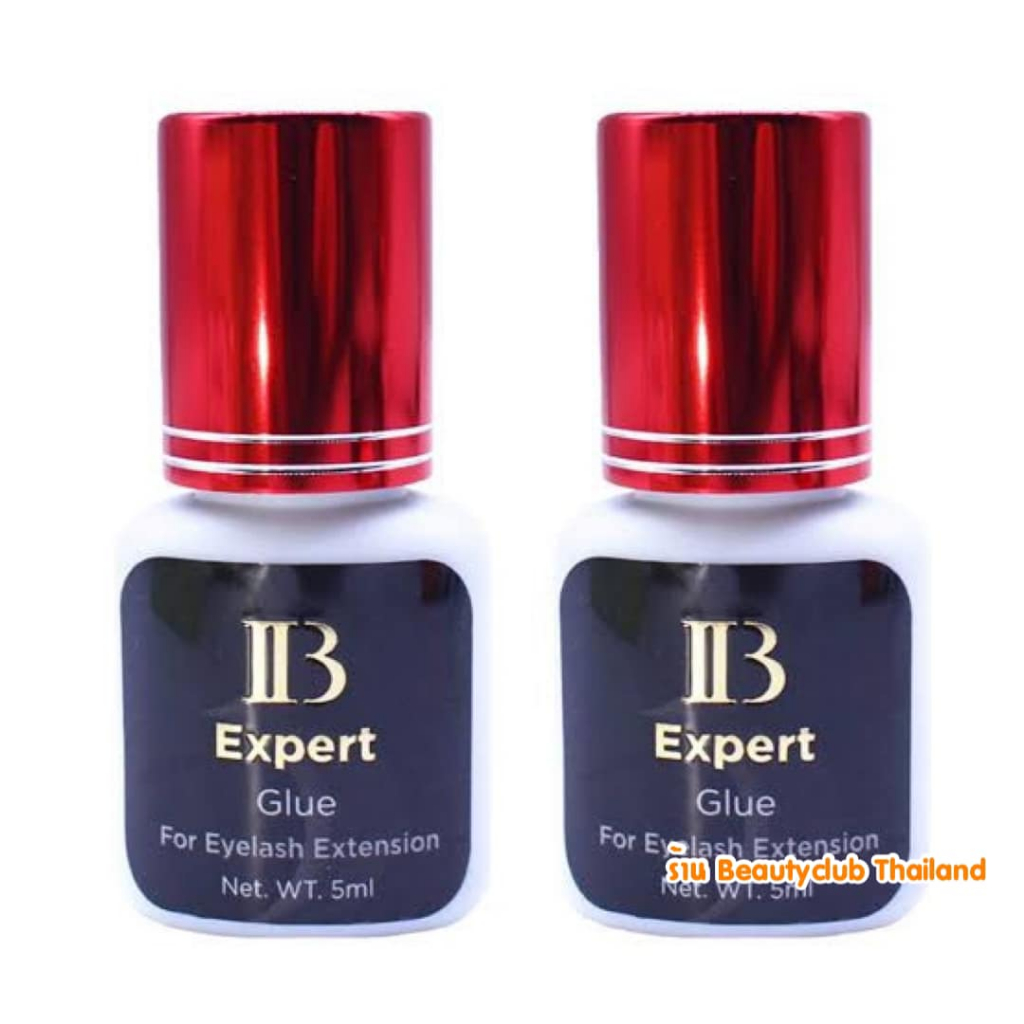 IB Expert ของแท้ กาวต่อขนตา เกาหลี 5 ml. แห้งไวติดทน กาวติดขนตา ติดขนตาปลอม Ibeauty กาวไอบี ขนตา ฝาชมพู ฝาแดง ฝาแดงไวน์