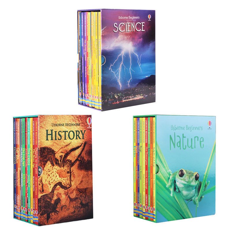 Hardcover 30 Volumes Beginners Science Preliminary Exploration of Science/Natural/History English Bedtime Reading
