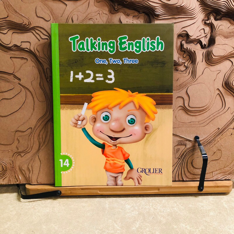 จ322 Talking English One, Two, Three 1+2=3  14  GROLIER