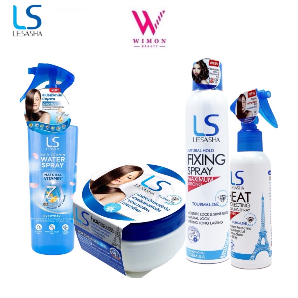 Lesasha เลอซาช่า แฮร์ รีไวทัล มาส์ก/อีท โพรเทคติ้ง เคิร์ลลิ่ง สเปรย์/แฮร์ วิตามิน วอเตอร์ สเปรย์/เนเชอรัล ฟิกซิ่ง สเปรย์