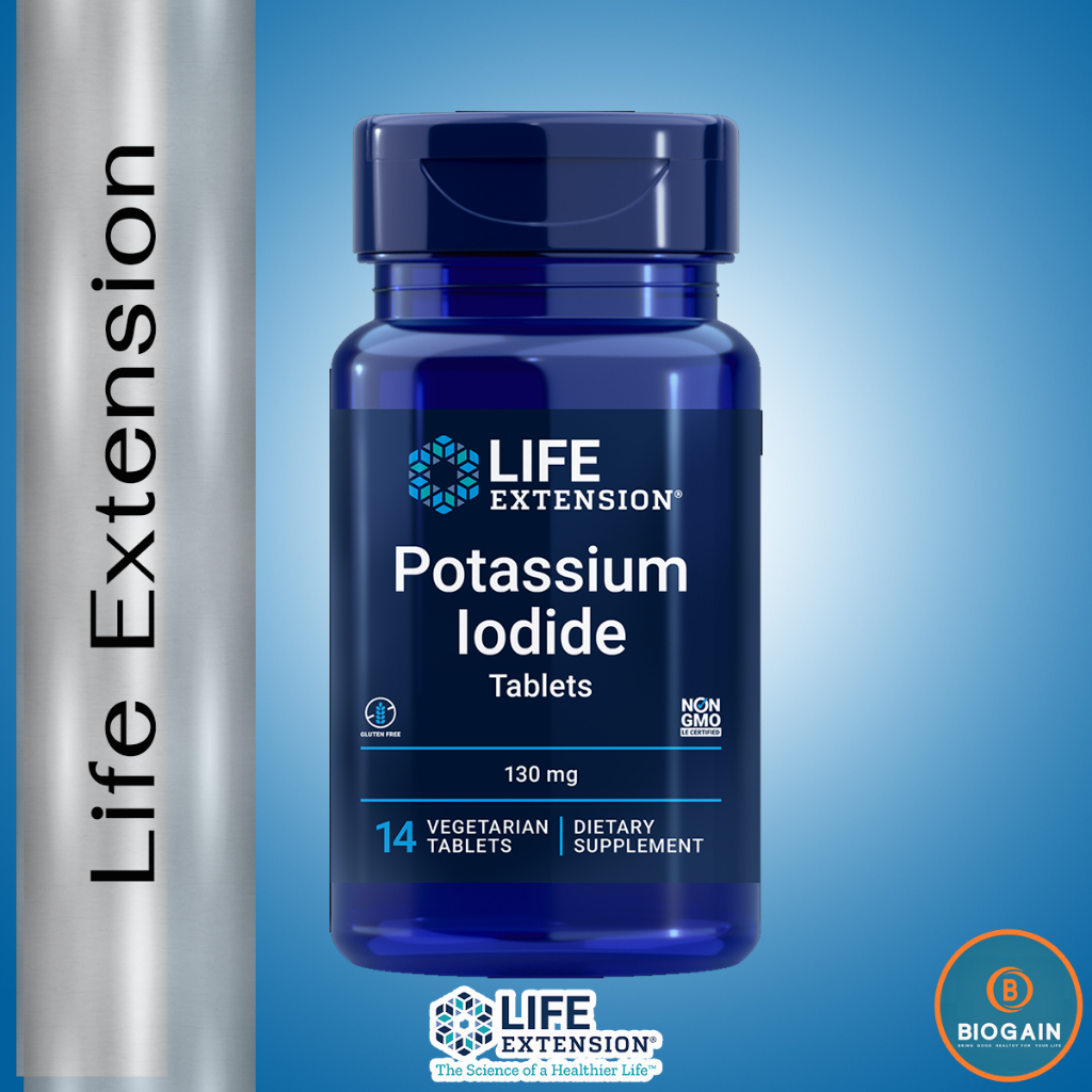Life Extension Potassium Iodide 130 mg / 14 Tablets