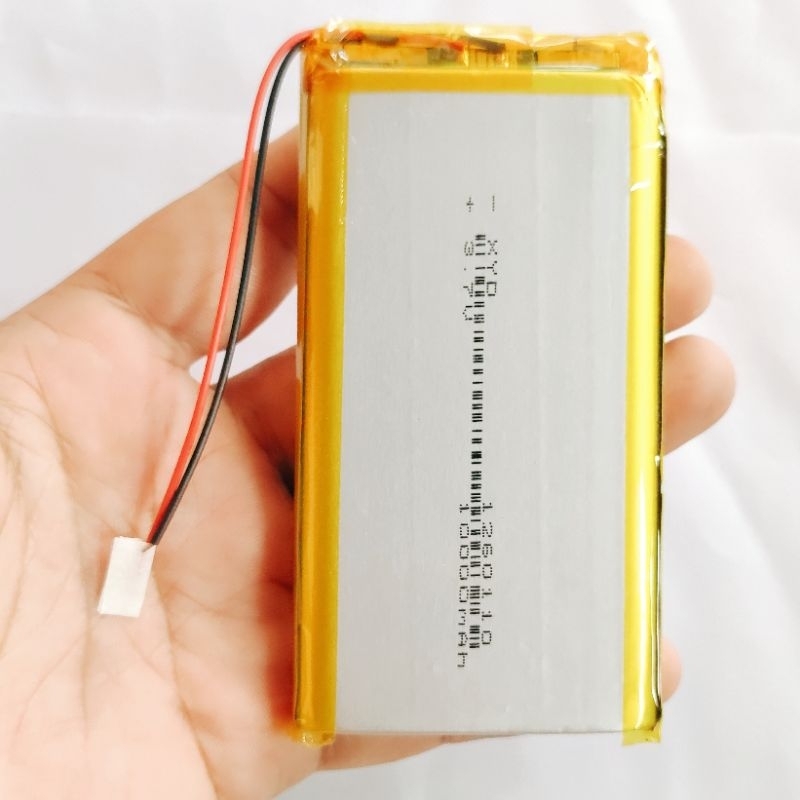 3.7v 10000mah  1260110  Li-Po li ionแบตเตอรี่เซลล์สำหรับMp3 MP4  กล้องติดรถยนต์