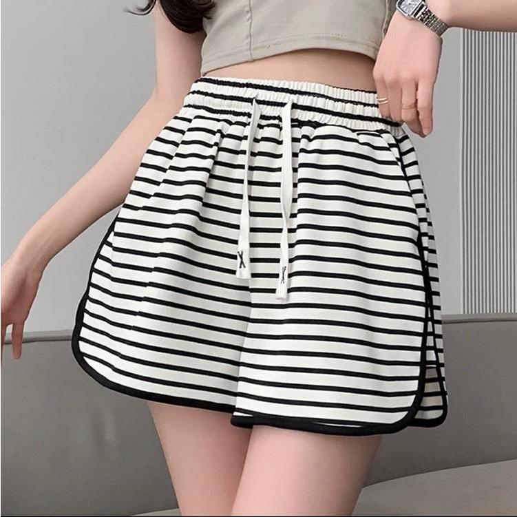 กางเกงกีฬาทรงสปอนต์ ผ้าลาคอส กางเกงขาสั้น เนื้อผ้าดี ใส่สบาย