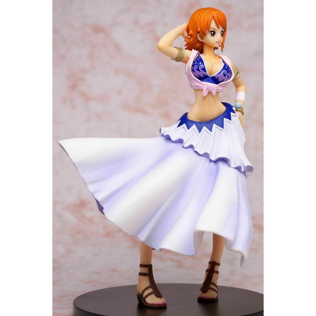 นามิ โมเดลวันพีซ One Piece DX Figure Girls Snap Collection 1 Nami Banpresto Japan Rare แมวทอง