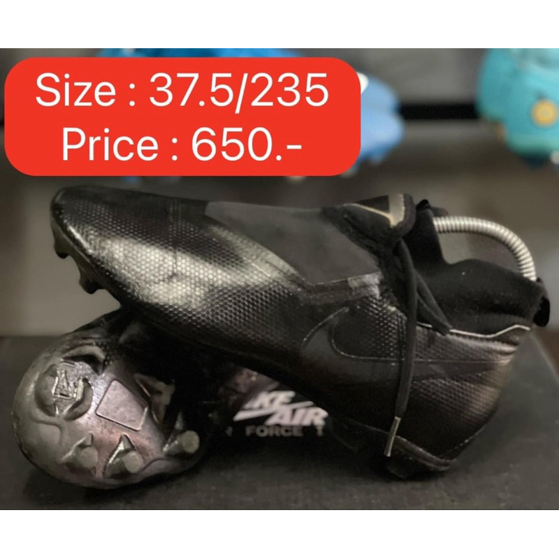 รองเท้าสตั๊ดเด็กมือ 2 ของแท้ Size 37-37.5/230-235 ราคาถูก ปุ่มเต็มสวยๆ