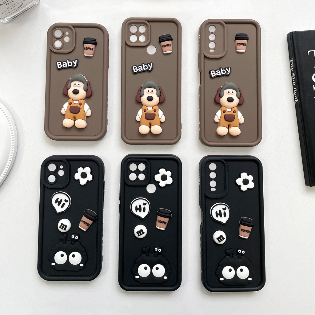 ราคาถูก เคสซิลิโคนการ์ตูนนูน เคสกันกล้อง i11/12/13/14/15/Pro/max Sam A15 A14 A23 A53 A54 OPPO A58 A57 RENO VIVO Y36 Y78