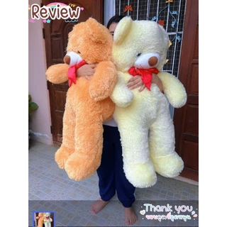 [ส่งด่วน]💖ตุ๊กตาหมีตัวใหญ่100-110เซน🐻งานพรีเมียม✅️ขนฟูนุ่ม ใยนิ่ม🥰(เขียนอวยพรฟรี) ของขวัญเซอร์ไพรส์แฟน รับปริญญาปัจฉิม