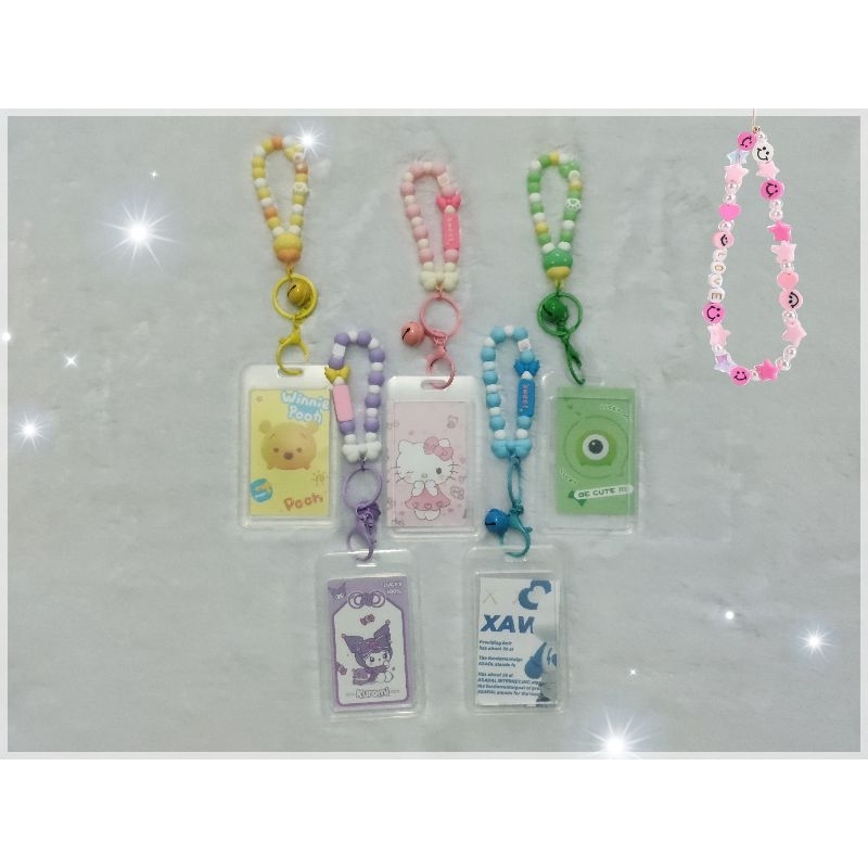 ซองใส่บัตรพนักงาน MRT BTS คีย์การ์ด ใส น่ารัก พาทเทล