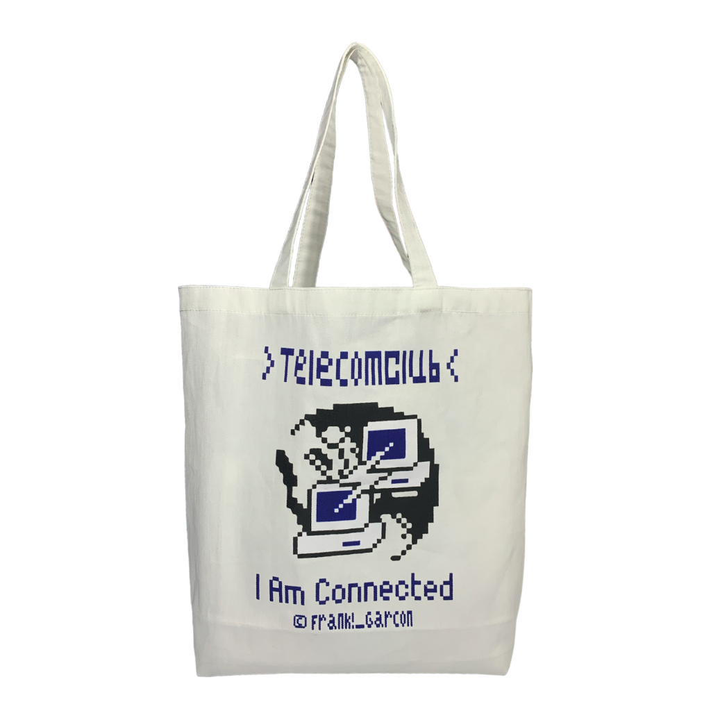 กระเป๋า I AM CONNECTED TOTE BAG จากร้าน FRANK! Garcon