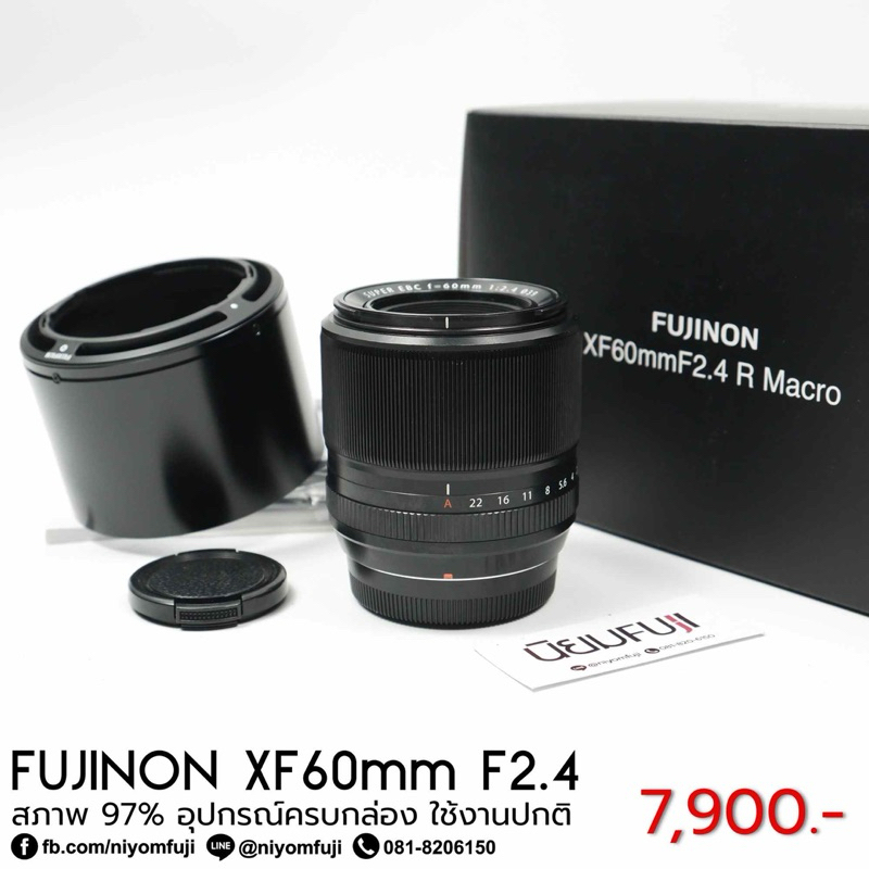 FUJINON XF60mmF2.4 ครบกล่อง