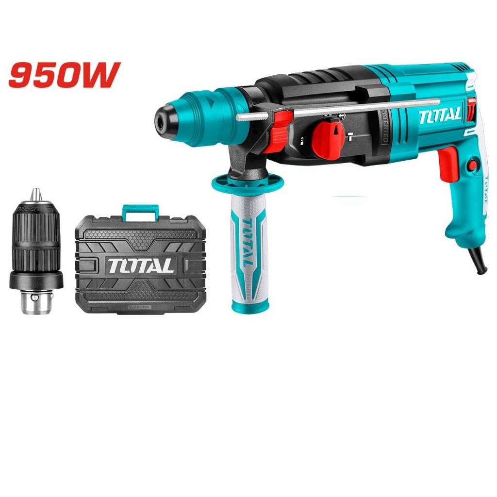 Total สว่านโรตารี่ เจาะคอนกรีต 28 มิล 950 วัตต์ รุ่น  TH309288-2 ( Rotary Hammer )