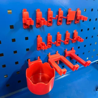 ตะขอแขวน สินค้า เกี่ยวตะแกรง แบบพลาสติก hook plastic