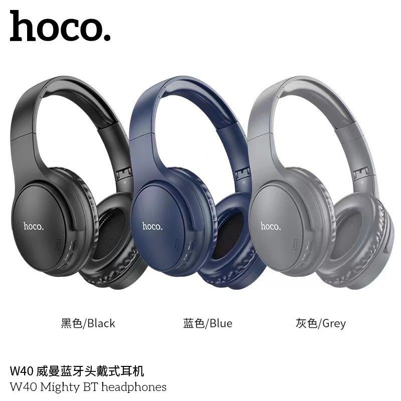 Hoco W35 /W35 AIRหูฟัง​บลูทูธ​คไร้สาย​แบบครอบหู​ รองรับ​การเล่นเพลง​ แบตเตอรี่​ทนทาน​ แท้100%