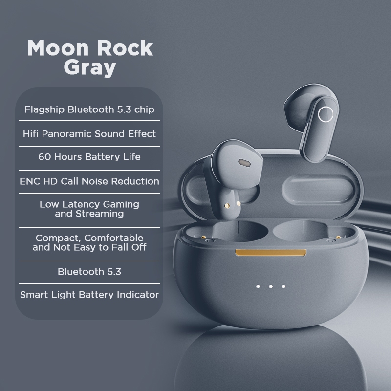 Kinyo I86 TWS หูฟังบลูทูธ หูฟังไร้สาย5.3 หูฟังเล่นเกมออกกำลังกาย ตัดเสียงรบกวน