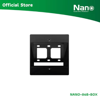 NANO กล่องลอยขอบเหลี่ยมจตุรัส ขนาด 86 x 86 มิล (1 ชิ้น) รุ่น Classis series NANO-86-BOX