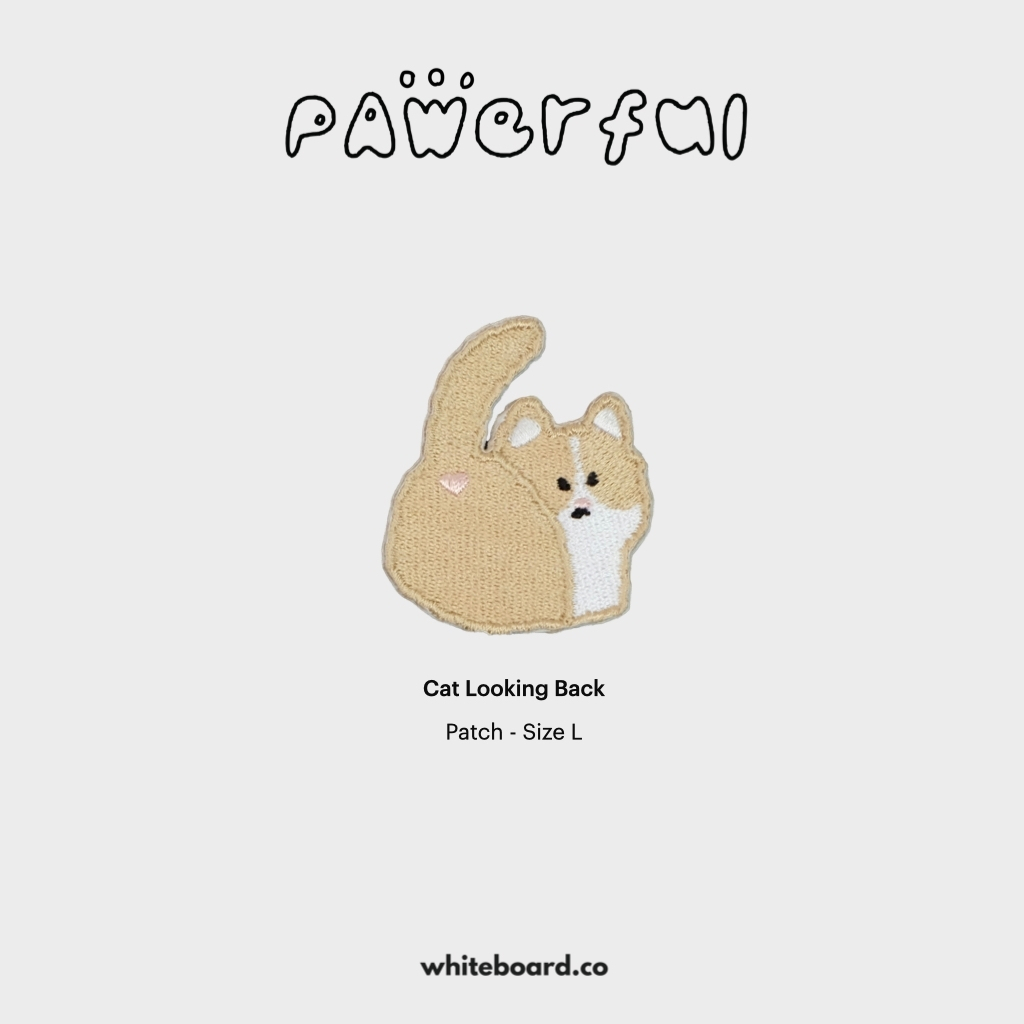Whiteboard.co Patch for Phone Case - Size L [PAWerful Collection] แพทช์ตุ๊กตาติดตกแต่ง (ซื้อผ่าน Shopee Video ลด 30%) - รูปที่ 5