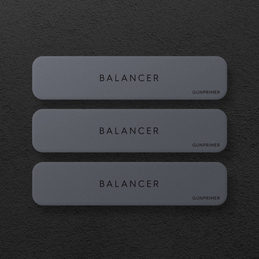 พร้อมส่ง ฟองน้ำขัดชิ้นงาน GUNPRIMER - BALANCER GRAY [Fine Grit / 3ea]