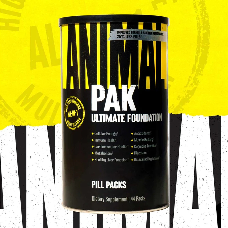 Animal Pak - Pack (วิตามินรวม-ชนิดเม็ดและแคปซูล)