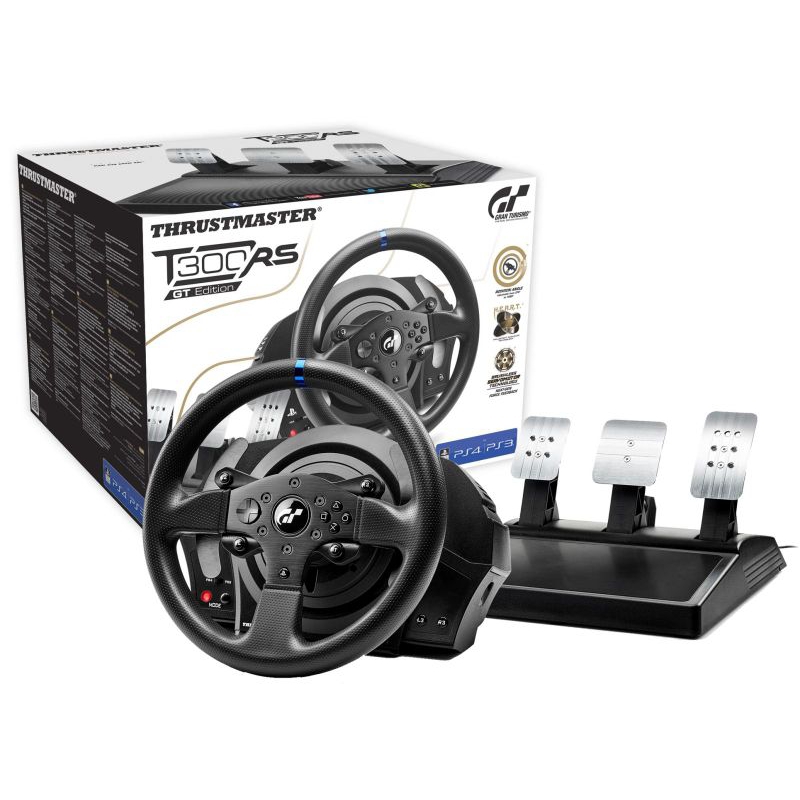 Thrustmaster T300 RS - Gran Turismo Edition Racing Wheel with pedals (Compatible with PS5,PS4,PC) .