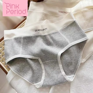 Pink Period สไตล์ญี่ปุ่น ผ้าฝ้าย กางเกงชั้นใน ผ้าไม่หนา ใส่สบาย มีหลายสี Kni-029