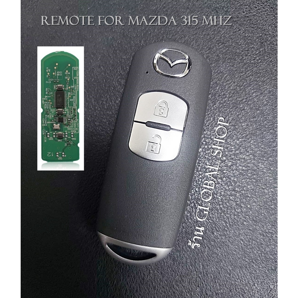 รีโมท Mazda 315Mhz ID49 SkyActiv 2 3 CX-3 CX-5 CX-8 2-3 ปุ่ม (ปี2018 ขึ้นไป) วงจรแท้​ พร้อมก้านกุญแจ ราคา ถูกที่สุด ดีลบีเคเค แกลเลอรีภาพที่ 5