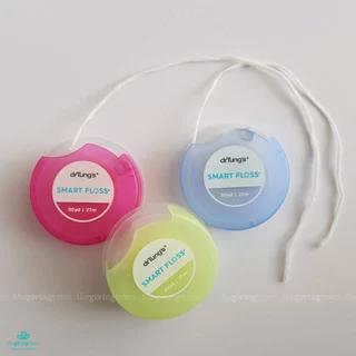 drTung’s Smart Floss ไหมขัดฟัน ฟรอส ทำความสะอาดซอกฟัน Dr. Tung's Oral Care เลือกสีได้! Dr Tung นุ่ม ไม่เจ็บเหงือก