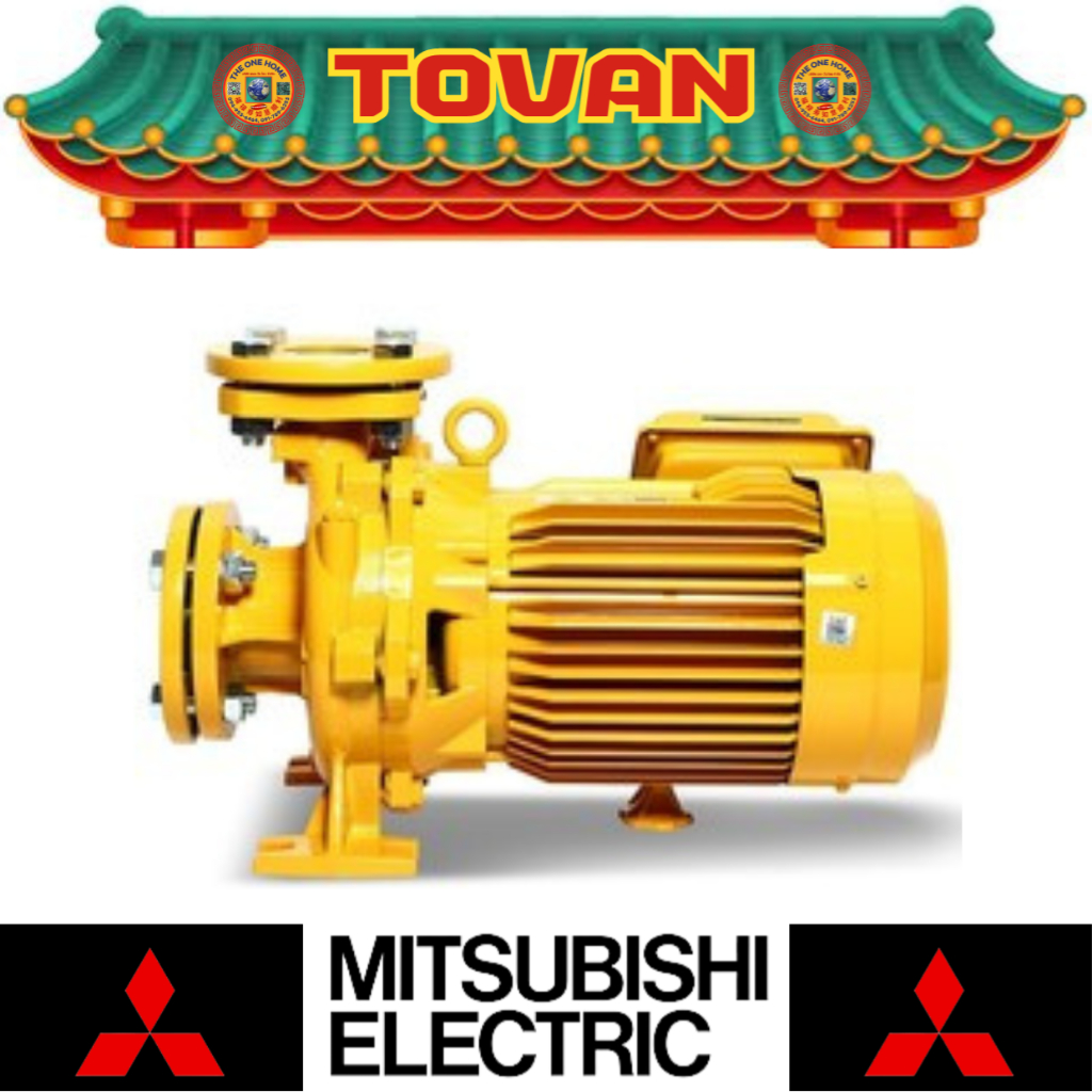MITSUBISHI ปั๊มหอยโข่งหน้าแปลนชนิดน้ำมาก รุ่น WCLL-3705FS  # ออกใบเสร็จ-ใบกำกับภาษีได้ครับ