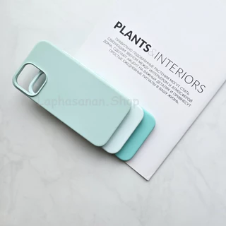 i7-16Promax เคสซิลิโคน Silicone Case สีเขียวอ่อน สีฟ้านํ้าทะเล สีขาวอมฟ้า พร้อมส่ง