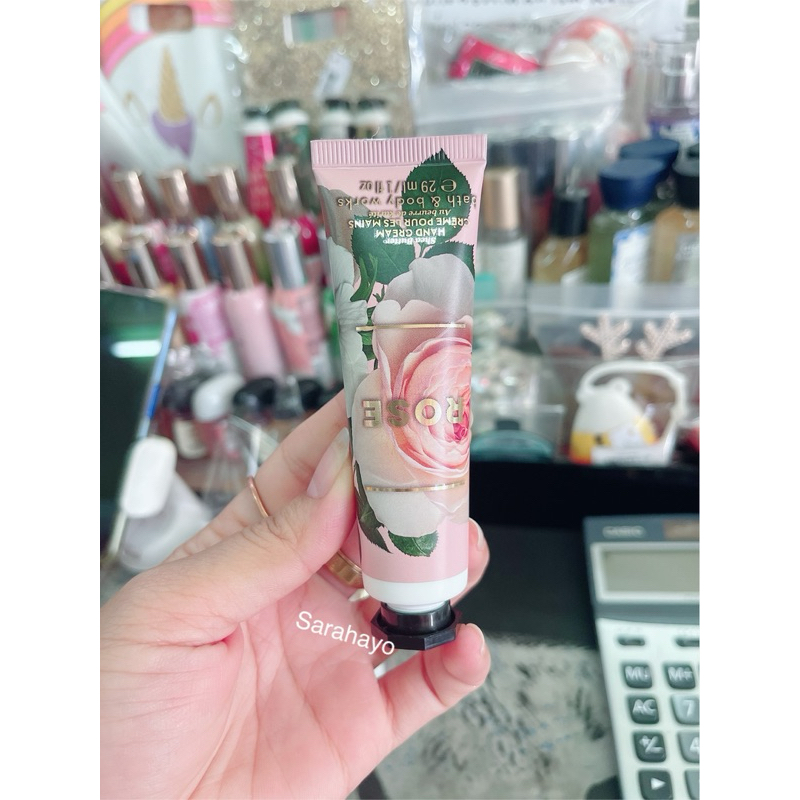Bath & Body Works Rose Hand Cream Shea Butter 29mL. ของแท้