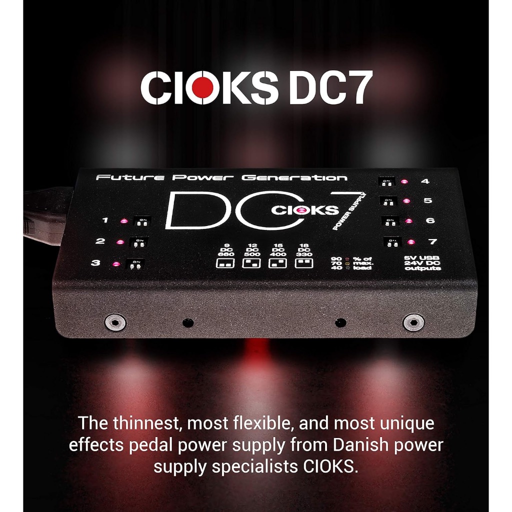 CIOKS DC7 Power Supply สำหรับ Effect กีตาร์ไฟฟ้า