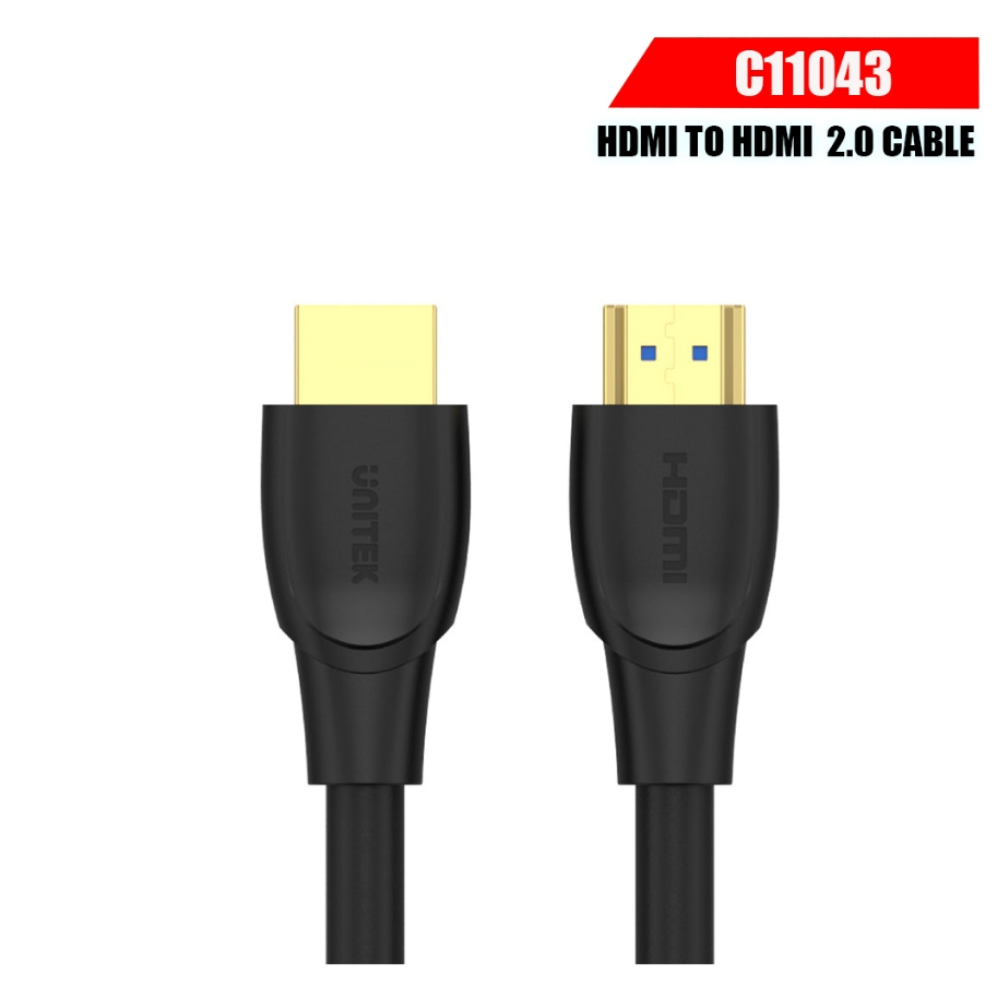 UNITEK C11043BK สาย HDMI V2.0 4K 60Hz Extra Long HDMI Cable over 10M.