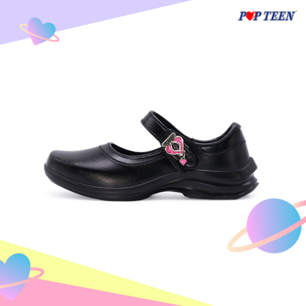 รองเท้านักเรียนหญิง POPTEEN รองเท้าหนัง ป๊อปทีน 30-42 รุ่นใหม่ พร้อมส่ง popteen ครบเบอร์