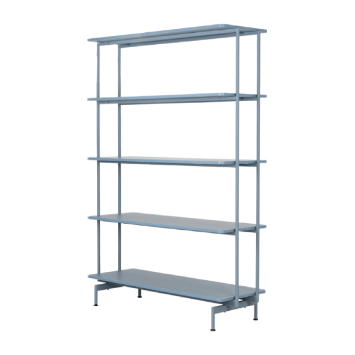 modernform ชั้นสูงวางของ/กั้นแบ่งพื้นที่ MILLY COLLECTION 120Wx40DX168H แผ่นชั้นฟ้า โครงฟ้า