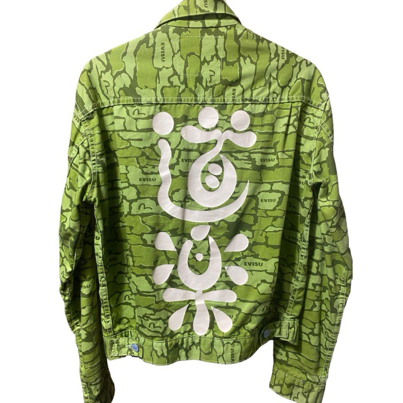 Evisu Jacket Green Camo ของแท้ ผลิตญี่ปุ่น🇯🇵