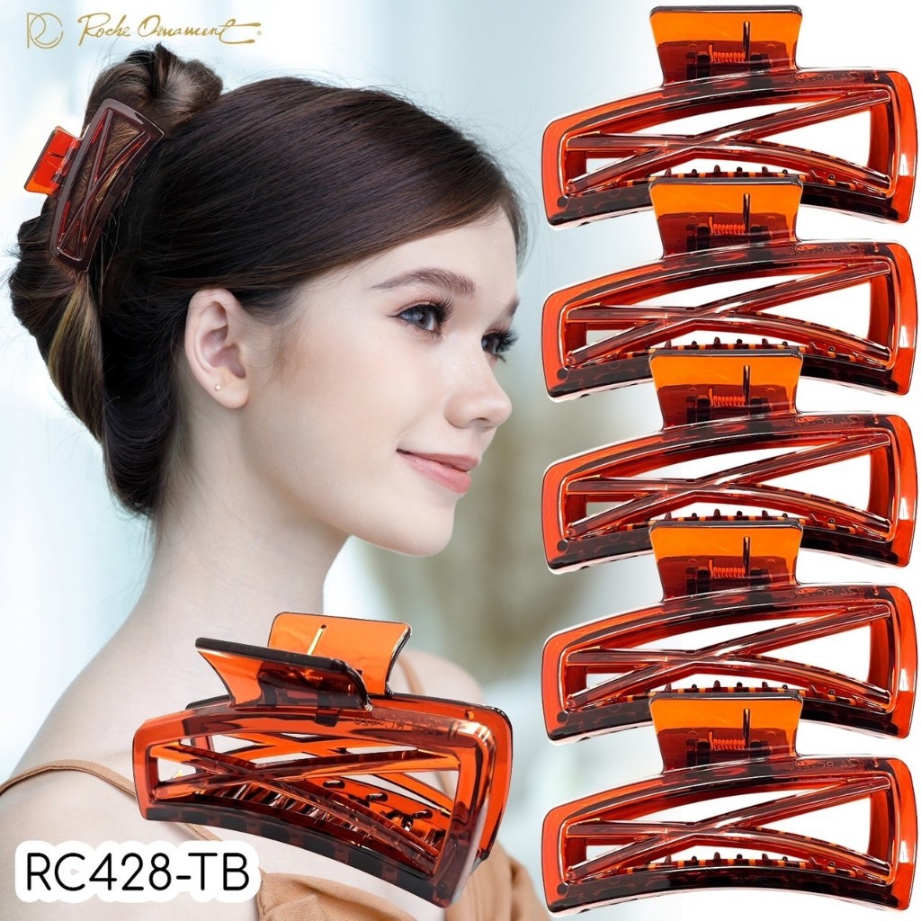 กิ๊บRC428 1 แพ็คมี 6 ชิ้น ราคา 56 บาท กิ๊บติดผม หนีบผม หนีบแฟชั้น กิ๊บแฟชั่น วัยรุ่น อุปกรณ์ตกแต่งผม ยางรัดผม ผู้หญิง