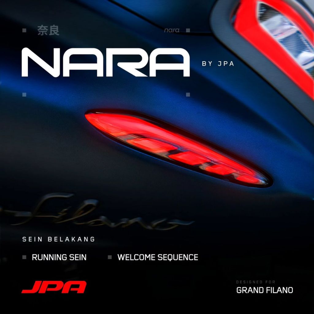 ไฟหรี่เลี้ยว หลัง JPA Grand Filano 2022-2024 ไฟเลี้ยวแต่ง ตรงรุ่น