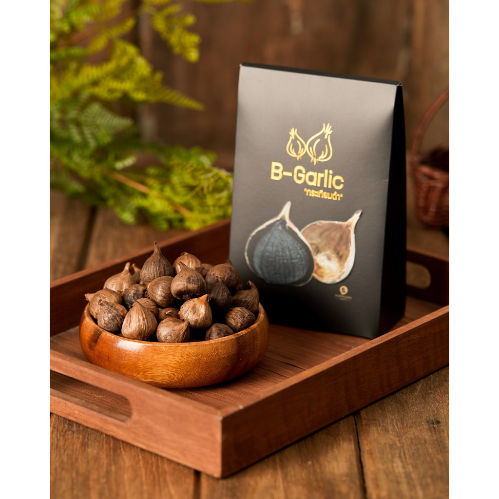 B-Garlic บีการ์ลิค bgarlic กระเทียมดำ แบบแกะเปลือก พร้อมทาน 1 กล่องขนาด 250 g. - รูปที่ 4